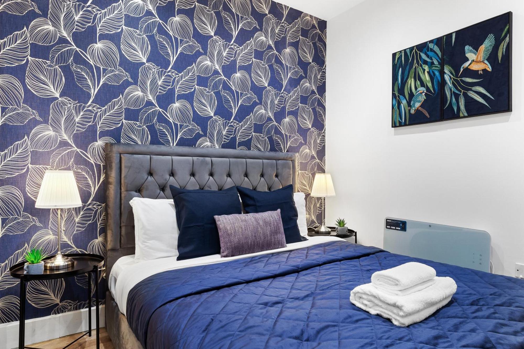 Modern One Bedroom Flat - Sleeps 5 -Near Heathrow - London Ub3 Eksteriør bilde