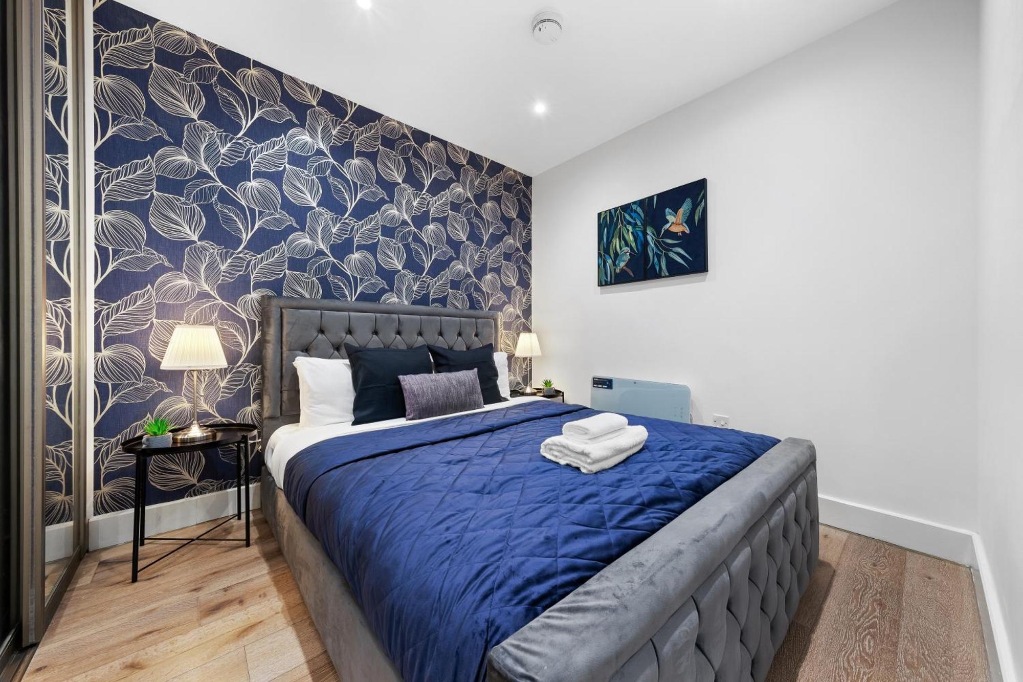 Modern One Bedroom Flat - Sleeps 5 -Near Heathrow - London Ub3 Eksteriør bilde